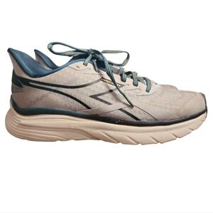 Diadora Equipe Nucleo Men Running Shoes Gray Mediterranean 10.5 Athletic Sneaker